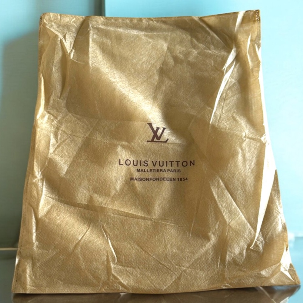 Louis Vuitton Dust Cover Bag For  13" X 13” Logo